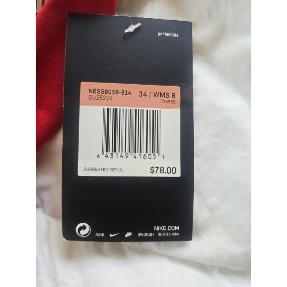 Nike Guard One Piece Swimsuit Women's Racerback Performance NESS8059 new$78 sz 8